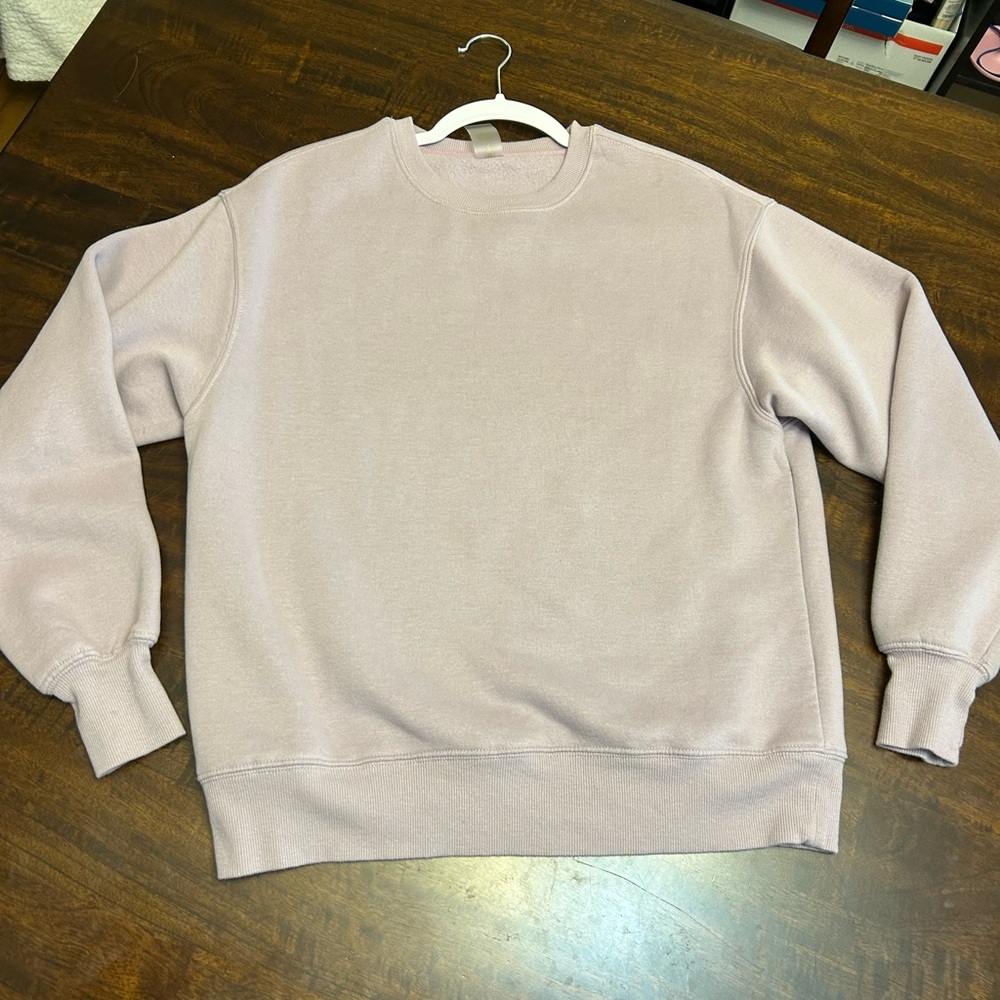 Light Purple Crewneck Sweater